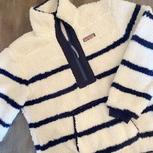 Women's Vineyard Vines Striped Sherpa SuperShep™ - NWOT